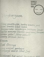 Bali Collaboration on Climate Change World Silent Day Movement