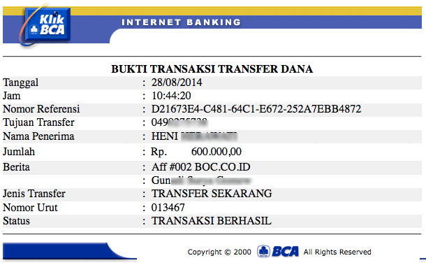 Komisi Afiliasi Mitra Web Hosting