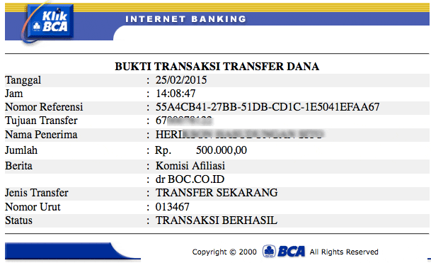 Komisi Afiliasi Mitra Web Hosting