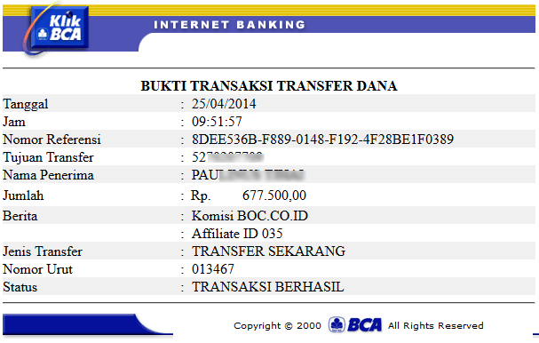 Komisi Afiliasi Mitra Web Hosting