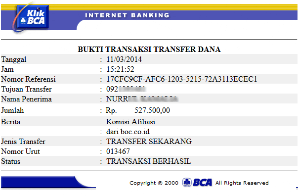 Komisi Afiliasi Mitra Web Hosting