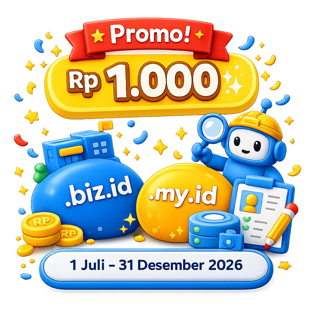 Dua Promo Domain, Satu Halaman Klaim