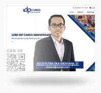 IDP Cargo bali web design