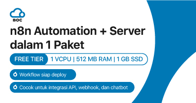 Promo N8N automation server