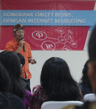 CEO BOC dan Seminar Internet Marketing DONGKRAK
